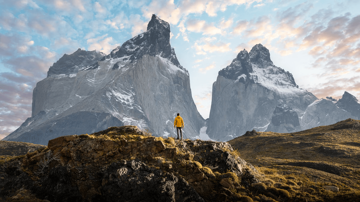 Mountain vista in Patagonia